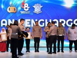 Polres Blitar Kota Raih Juara 1 Kawasan Tertib Lalu Lintas Tingkat Nasional 2023