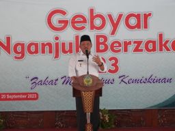 Bangun Kesadaran Para Muzakki, Baznas Gelar Gebyar Nganjuk Berzakat