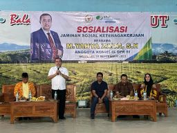 M Yahya Zaini Sosialisasikan Jaminan Sosial Ketenagakerjaan