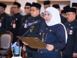 Ini Pesan Khusus Gubernur Khofifah kepada 6 Pj Bupati yang Baru Dilantik