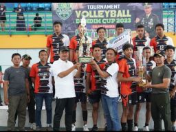 Turnamen Bola Voli Dandim Cup Lamongan, Ini Para Jawaranya