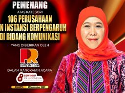 Pemprov Jatim Raih Penghargaan Instansi Berpengaruh Bidang Komunikasi