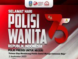 Khofifah: Polwan, Jadilah Srikandi Polri yang Hebat, Dan Presisi Wujudkan Pemilu Damai 2024