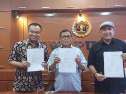 Hendry Ch Bangun umumkan Kepengurusan PWI Periode 2023-2028