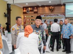 Hasil Rakor Pengamanan Pemilu, Lamongan Terjunkan 11.786 Personil Keamanan