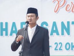 Di Hari Santri, Bupati Yuhronur Memaknai Tema Jihad Santri Jayakan Negeri, Seperti ini