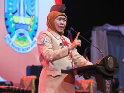 Kakak Khofifah Doakan Peserta Jambore Pramuka Kwartir Daerah Jatim 2023 Di Tuban