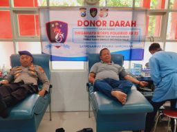 Peringati HUT ke 73, Polairud Polres Lamongan Isi dengan Cara ini