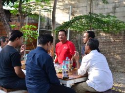 Koordinasi di Rumah Makan Sodus, Jagat Prabowo Siap Deklarasi