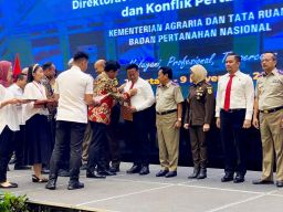 Kinerja Dinilai Baik, Satgas Mafia Tanah Polda Jatim Raih Penghargaan Menteri ATR/BPN