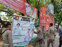 Tak Ada Toleransi, Ribuan APK Langgar Aturan Dilepas Bawaslu Dan Panwas