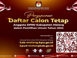 Pengumuman Daftar Calon Tetap Anggota Dewan Perwakilan Rakyat Kabupaten Malang Dalam Pemilu 2024
