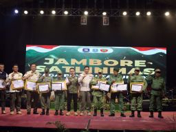 Siaga Pemilu 2024, Satpol PP Jatim Gelar Jambore Satlinmas