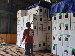 Kebutuhan Logistik Pemilu 2024 untuk Lamongan Sudah 90 Persen