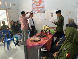 Panwascam Tlogosari Bondowoso Lantik PAW Panwas Kelurahan Berambang