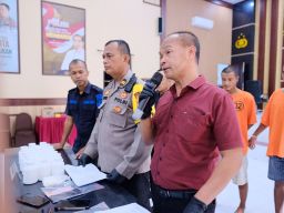 Edarkan Pil Dobel L, Dua Pria Ditangkap Polres Blitar Kota