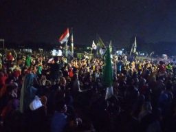 Lautan Manusia Padati Sholawat Kebangsaan Gus Ali Gondrong