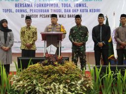 Kompak, Tokoh Agama dan Masyarakat Kediri Deklarasikan Pemilu Damai