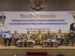 Aparatur Pemerintah Desa Kabupaten Probolinggo Siap Ciptakan Pemilu Damai Dan Berkeadilan
