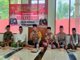 Polres Nganjuk Ajak Jamaah Al-Muttaqin Ciptakan Pemilu 2024 Damai, Aman dan Sejuk