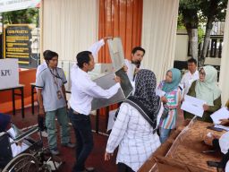 Polres Malang Simulasi Pengamanan TPS, Kesiapan Menuju Pemilu 2024