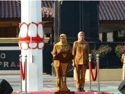 Awali Tahun 2024, Pemkab Blitar Gelar Apel Gabungan Seluruh ASN