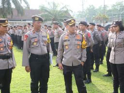 Dalmas Blitar Siap Amankan Pemilu 2024