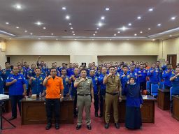 Satpol PP Jatim Gelar Pembinaan Tentang Evaluasi Dan Pemindahan Korban Kebakaran