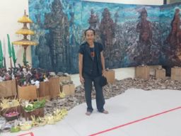 Pameran Tunggal Lukisan Karya Jansen Jasien Jelajah Peradaban Leluhur