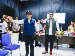 Tinjau Pelaksanaan Pemilu di Surabaya dan Mojokerto, Adhy Karyono Alhamdulillah Semua Aman