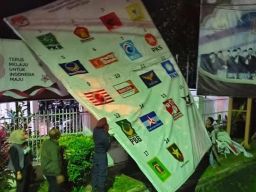 Masa Tenang, KPU Bondowoso Koordinasikan Pembersihan APK Secara Serentak