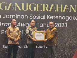 Terima Anugerah Paritrana Award Tahun 2023, UB Siap Tingkatkan Kerjasama Dengan BPJS Ketenagakerjaan