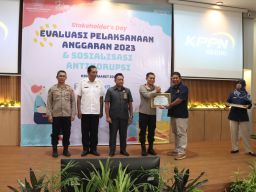 Polres Nganjuk Terima Piagam Penghargaan Sebagai Peringakat 1 Capaian IKPA Tahun Anggaran 2023