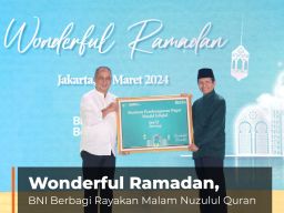 BNI Berbagi Kebahagiaan di Malam Nuzulul Quran