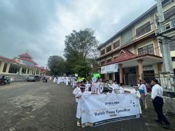 Pawai Sambut Ramadhan SD Plus Al Islah Bondowoso