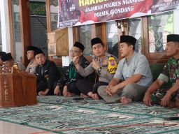 Cuaca Ekstrim, Kapolres Nganjuk Ajak Mewaspadai Bencana Akibat Curah Hujan Tinggi