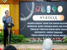 Kode Etik Profesi Dan Hukum Kesehatan, Pj. Gubernur Pesankan Pelayanan Berkualitas dan Sinergitas