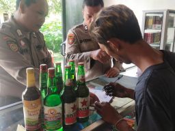 Jaga Kondusivitas Ramadan, Ribuan Liter Miras Disita Polres Nganjuk Dalam Operasi Pekat Semeru 2024