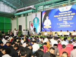 Semangati Atlet Jatim, Pj. Gubernur Adhy Optimis Jatim Umum PON XXI/2024 Aceh-Sumut