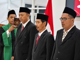 Masa Kerja Tinggal Dua Bulan, Tiga PAW Anggota KPU Kabupaten/Kota di Jawa Timur Resmi Dilantik