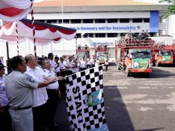 Kurangi Potensi Kecelakaan Lalu Lintas, Pemprov Jatim Fasilitasi Pengangkutan 238 Unit Motor Pemudik