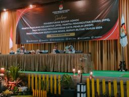 Sosialisasi Pembentukan Badan Adhoc Pemilihan Kepala Daerah 2024 oleh KPU Kabupaten Blitar