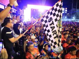 Spektakulernya Spirit of Majapahit SOMA Night Run: diikuti 5.000 Peserta