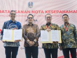 Bank Jatim dan PT. BKMS Menandatangani MoU untuk Pengembangan Kawasan JIIPE