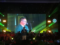 Satu Dasa Warsa Umaha Dimeriahkan Komedian Cak Lontong 