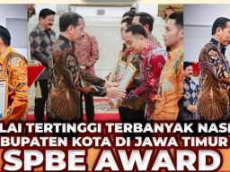 Pemprov dan Kabupaten/Kota di Jatim Dominasi Raih Predikat 10 Terbaik Digital Government Award