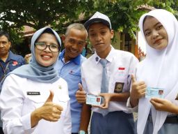 Hadiri Acara Kominfo Goes to School, Bupati Blitar Pesankan Ini