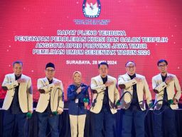 PKB Raih Kursi Terbanyak, KPU Jatim Tetapkan 120 Calon Terpilih DPRD Provinsi Jawa Timur 2024-2029