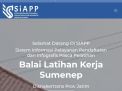 Kemudahan Layanan Pelatihan Kerja UPT BLK Sumenep melalui SIAPP