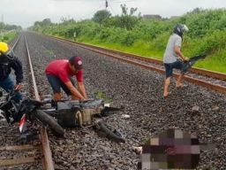 Tragis! Seorang Wanita Menjemput Maut di Perlintasan Kereta Api Semarang